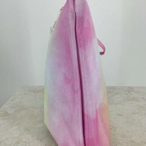 Poolside Wet/Dry Wristlet Multicolor Poly-nylon Beach Bag 11.25"L x 3"W x 7"H - Picture 7 of 12